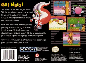 Mr Nutz (USA) (En,Fr) (Beta) box cover back